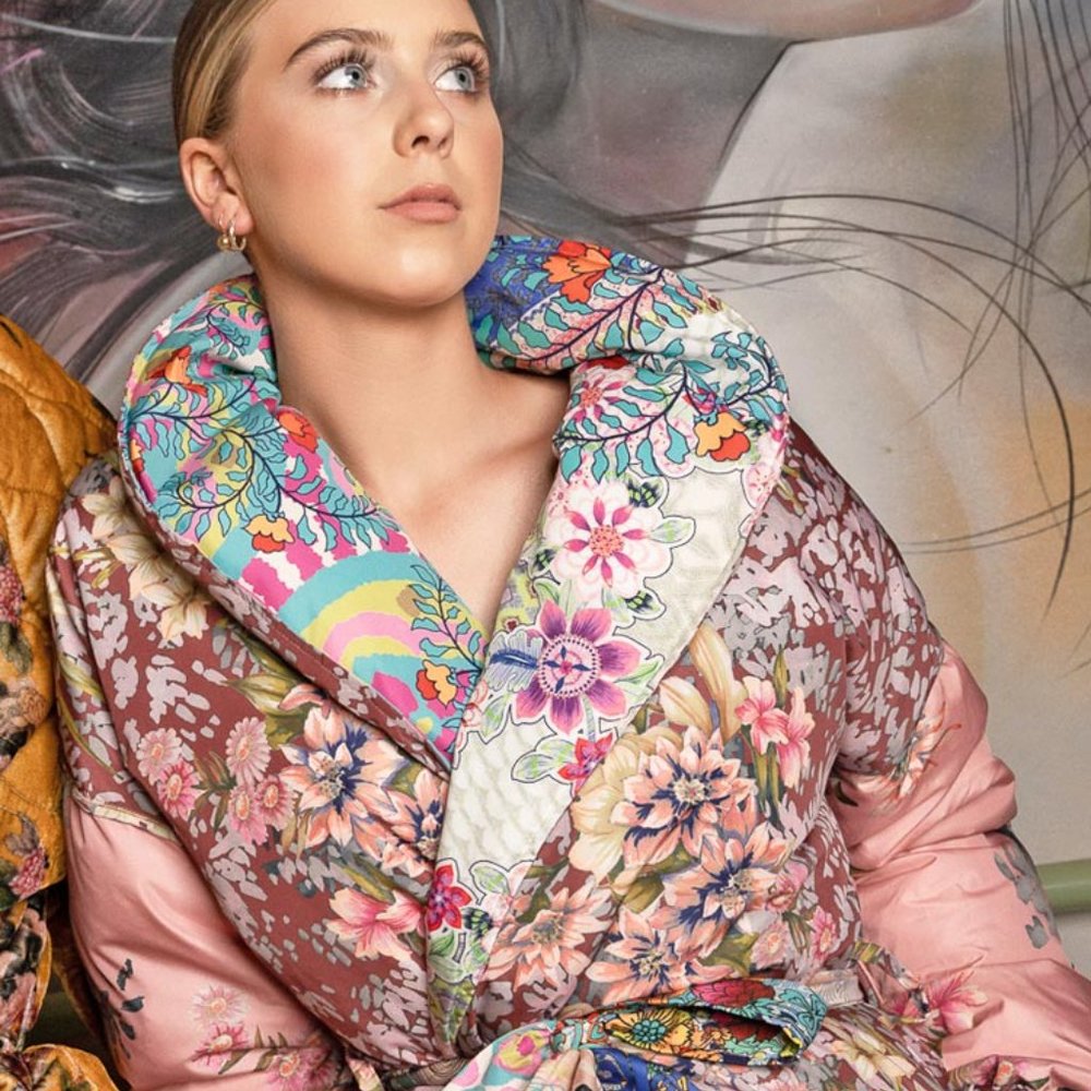 Johnny Was Alyssa Reversible Down Puffer - Picture 2 of 12